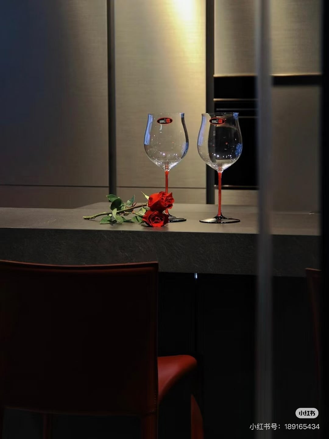 Riedel Black Tie Red Stem - Burgundy Grand Cru Glass