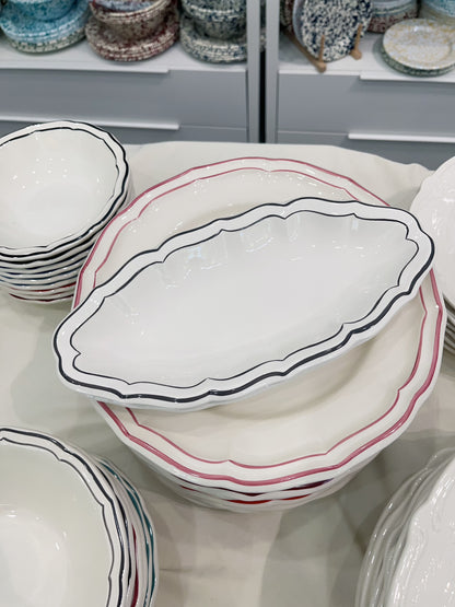 Gien Les Filet｜Pickle Dish Plate（9 colors）