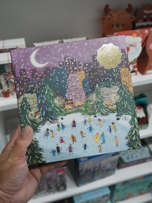 Galison - Merry Moonlight Skaters 500 pcs Puzzle