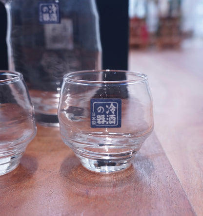 Toyo Sasaki | Simple Glass Sake Set