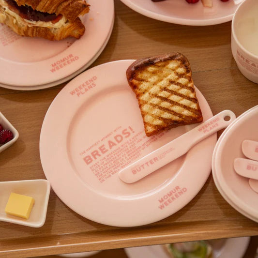 Momur | Weekend 5 Bread Plate Gift Set - Strawberry