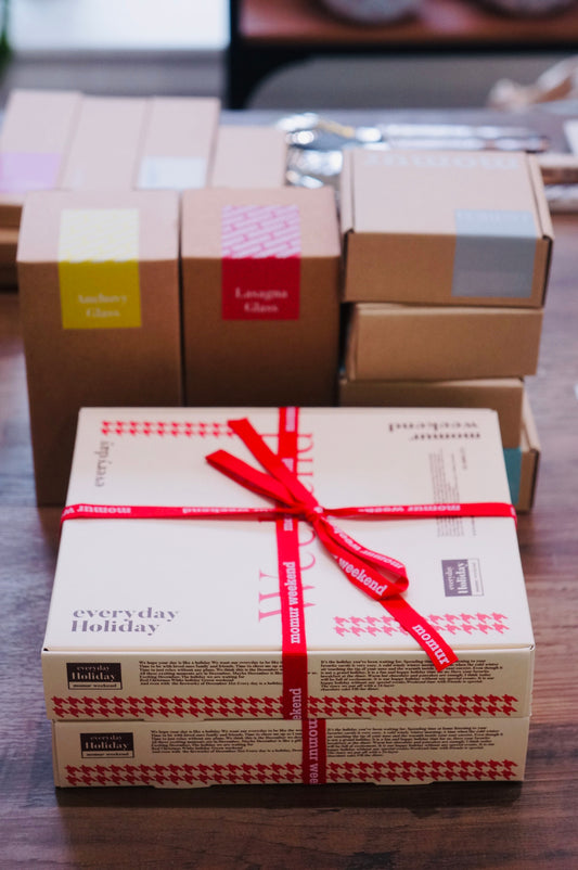 Momur | Weekend 7 Dinner Sauce Bowl 4 piece Gift Set