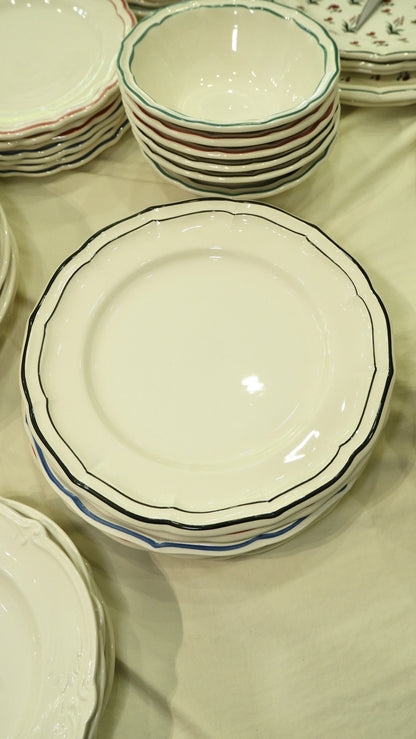 Gien Les Filet｜Dinner Plate（8 colors）