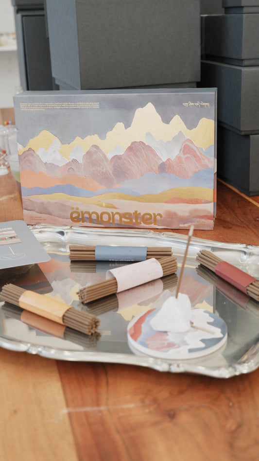 Emonster Incense - 120 Sticks Gift Set - Tibetan