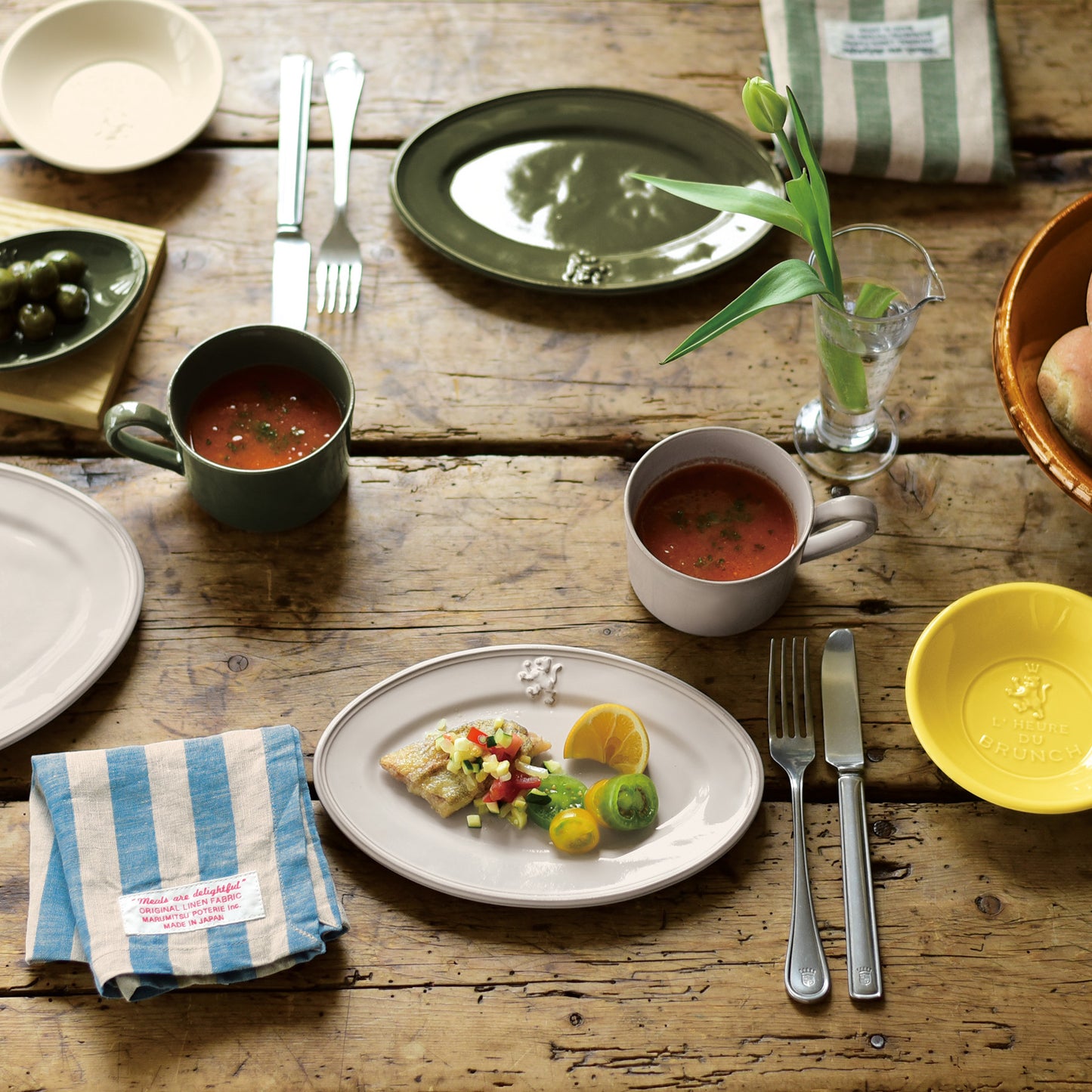 Studio M' | Malta Tiger Brunch Oval Plate