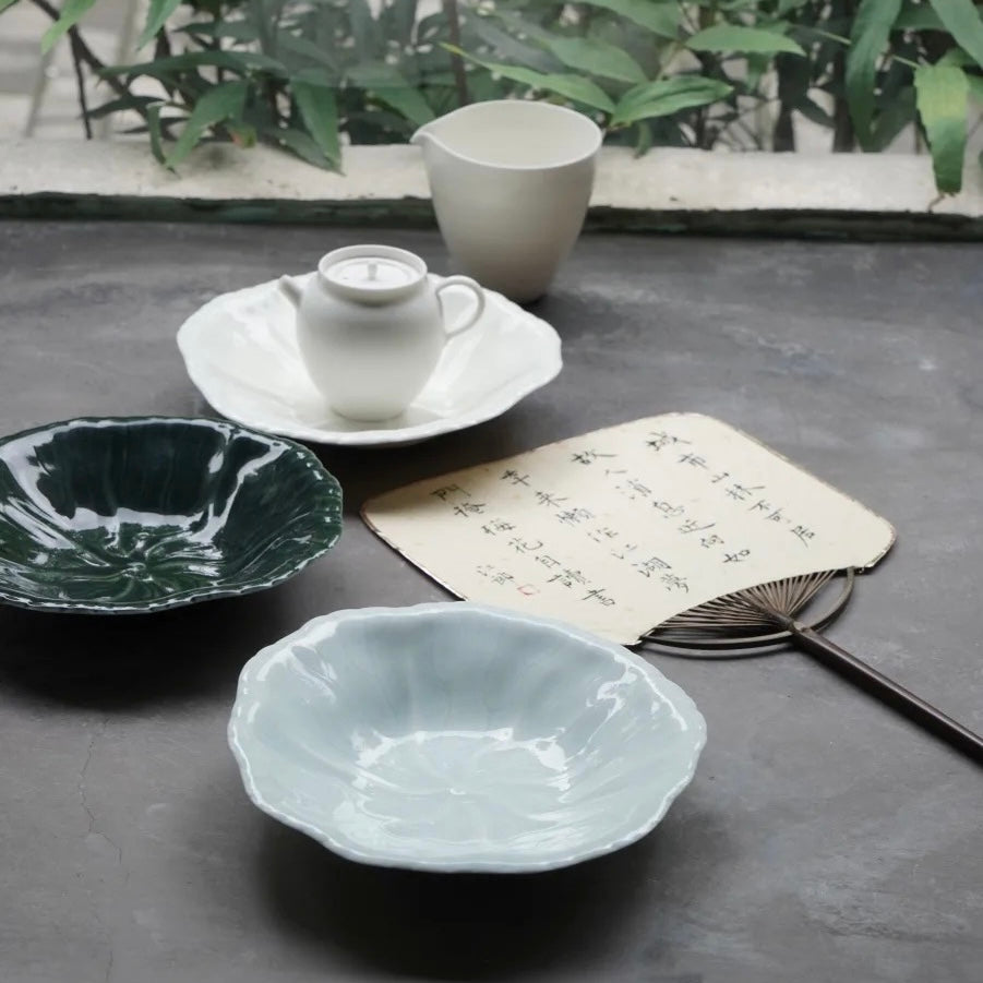 Jingdezhen | Gezhan | Lily Pad Plate