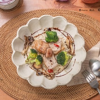 Blut's | Rinka White 21cm Deep Plate