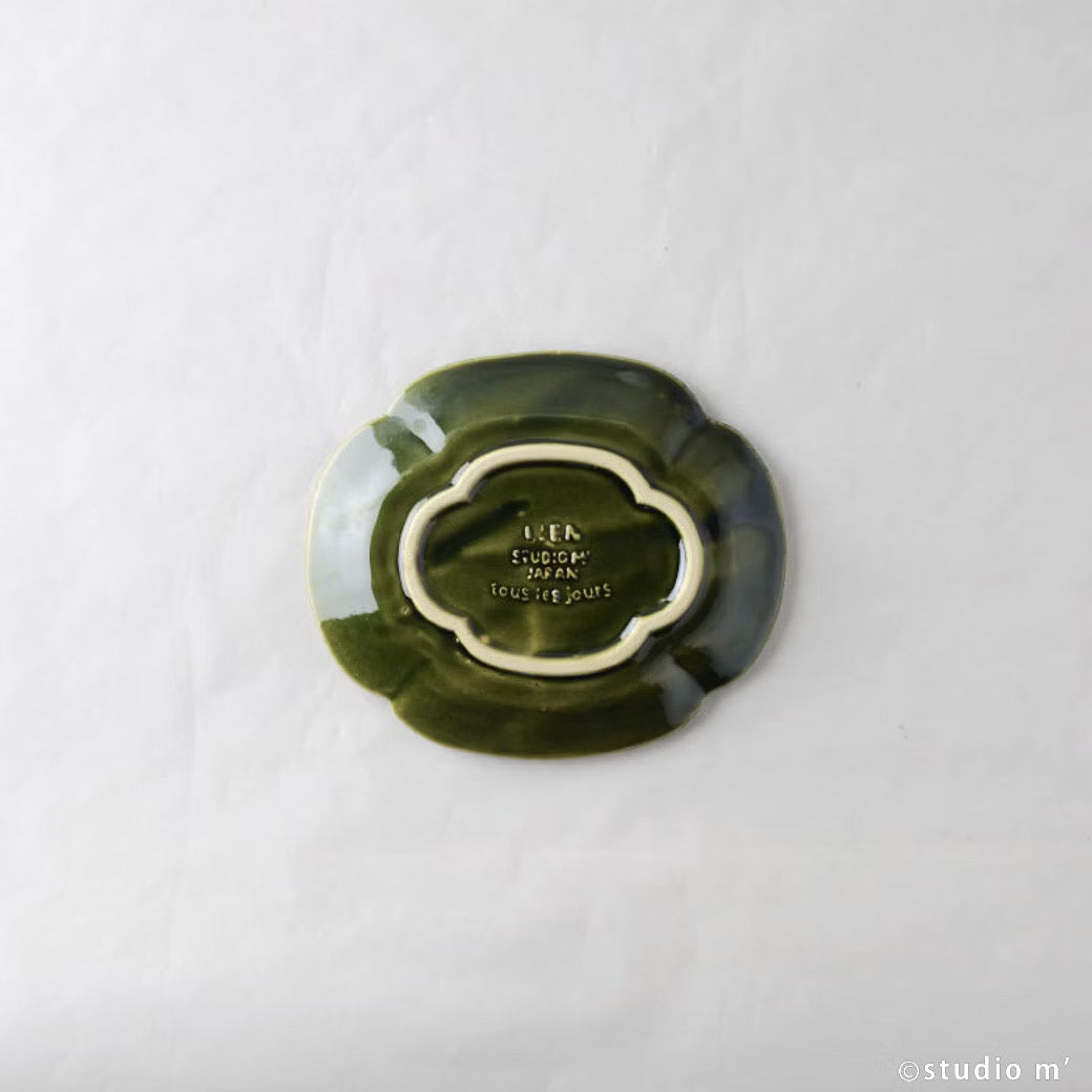 Studio M | Lien Series Serving Plate 14cm Green