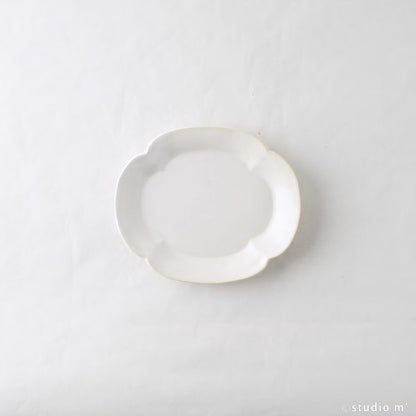 Studio M | Lien Series Serving Plate 14cm White