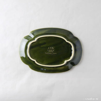 Studio M | Lien Series Serving Plate 21cm Green