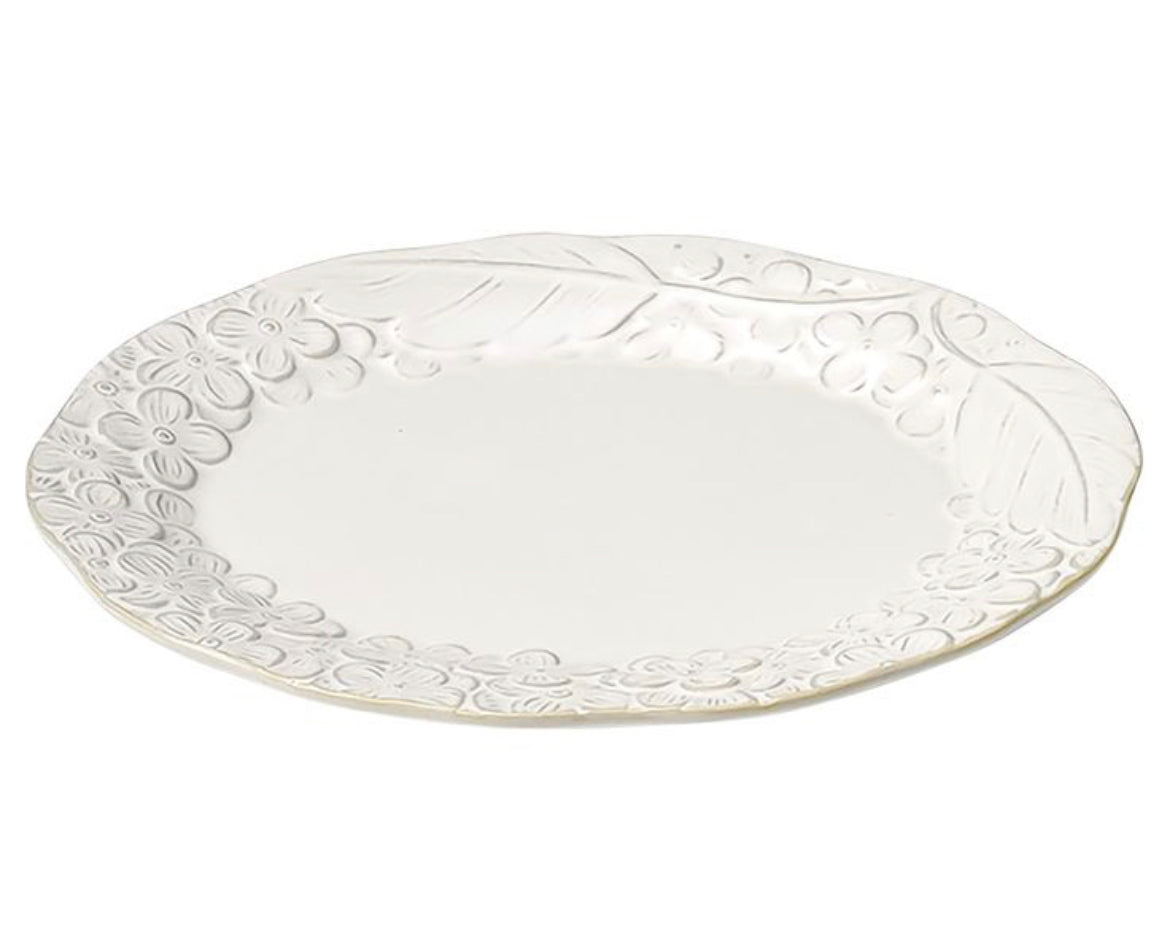 AITO | Lien Series White Oval Plate