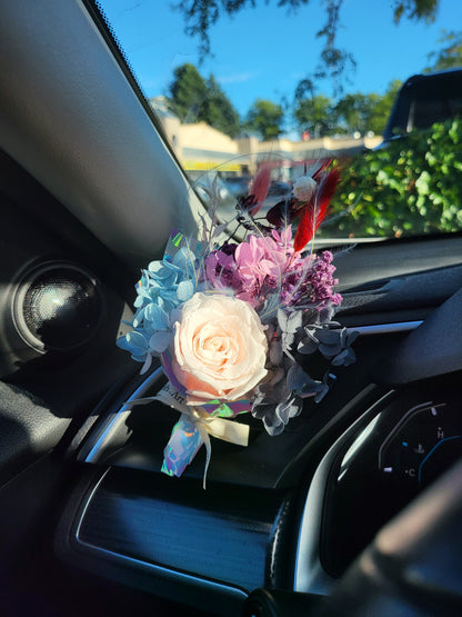 Dried & Preserved Flower Bouquet Car Diffuser