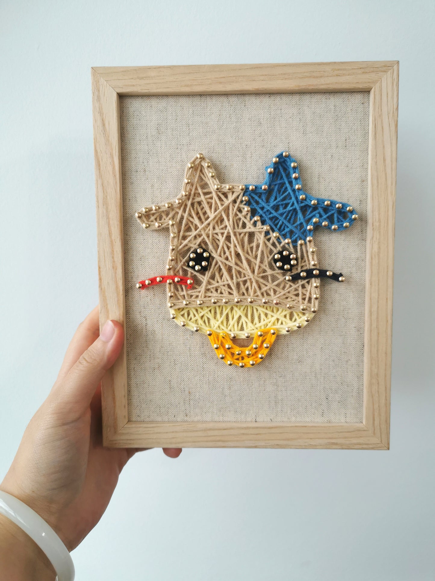 Customized Pattern Framed String Art