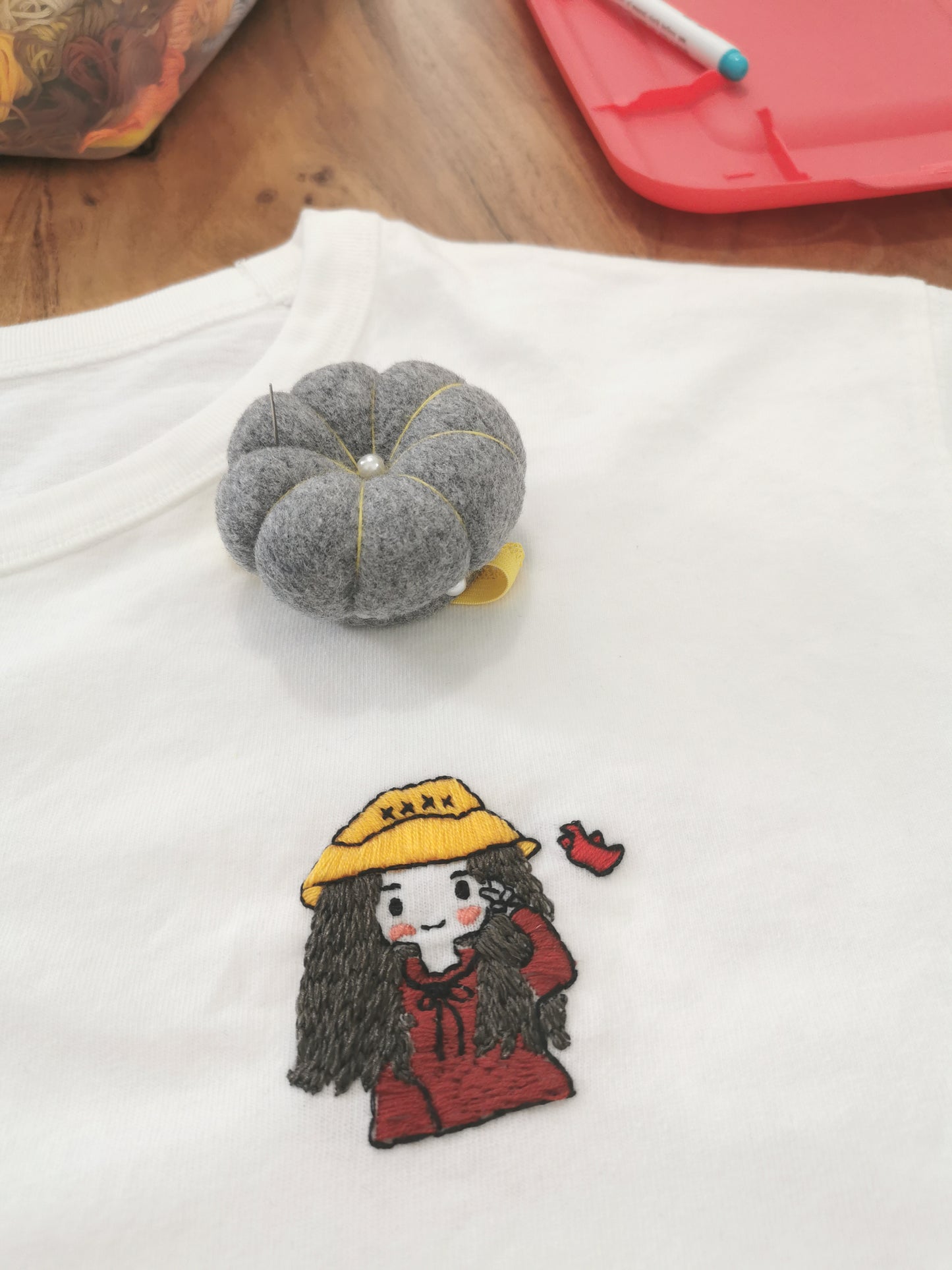 Customized Pattern T-Shirt Embroidery