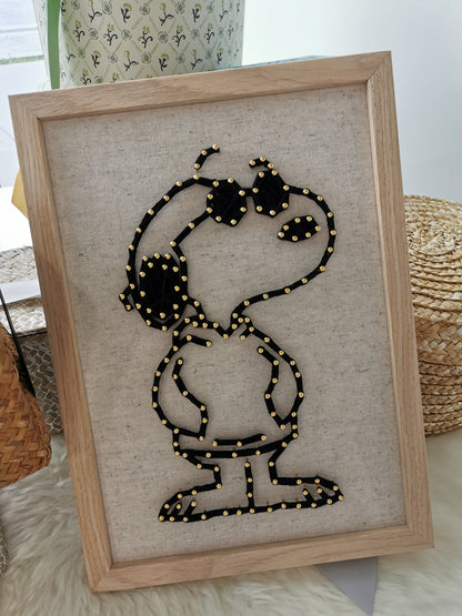 Customized Pattern Framed String Art