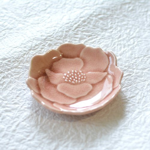 Asagi Seto ware Flower type Mini Dish set