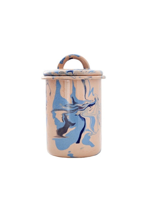 Crow Canyon | Bornn | Multi Swirl Jar - Peach Swirl