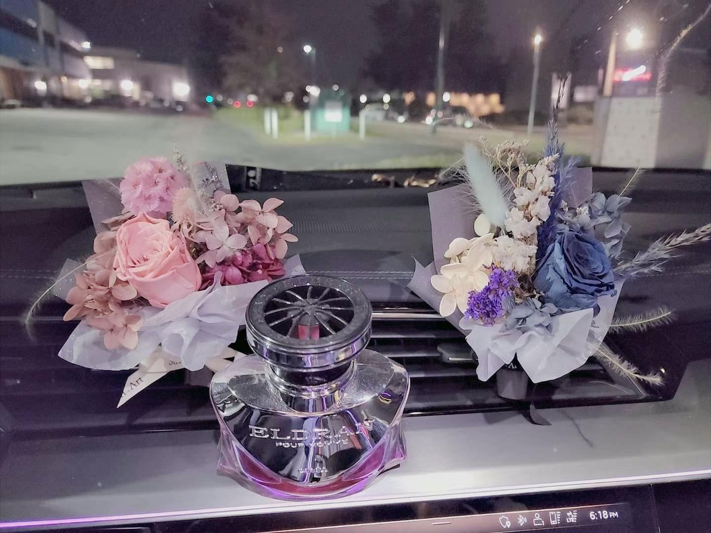 Dried & Preserved Flower Bouquet Car Diffuser