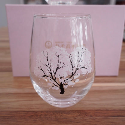 Sakura Glass Cup Set (Color Changing with Tempurature）