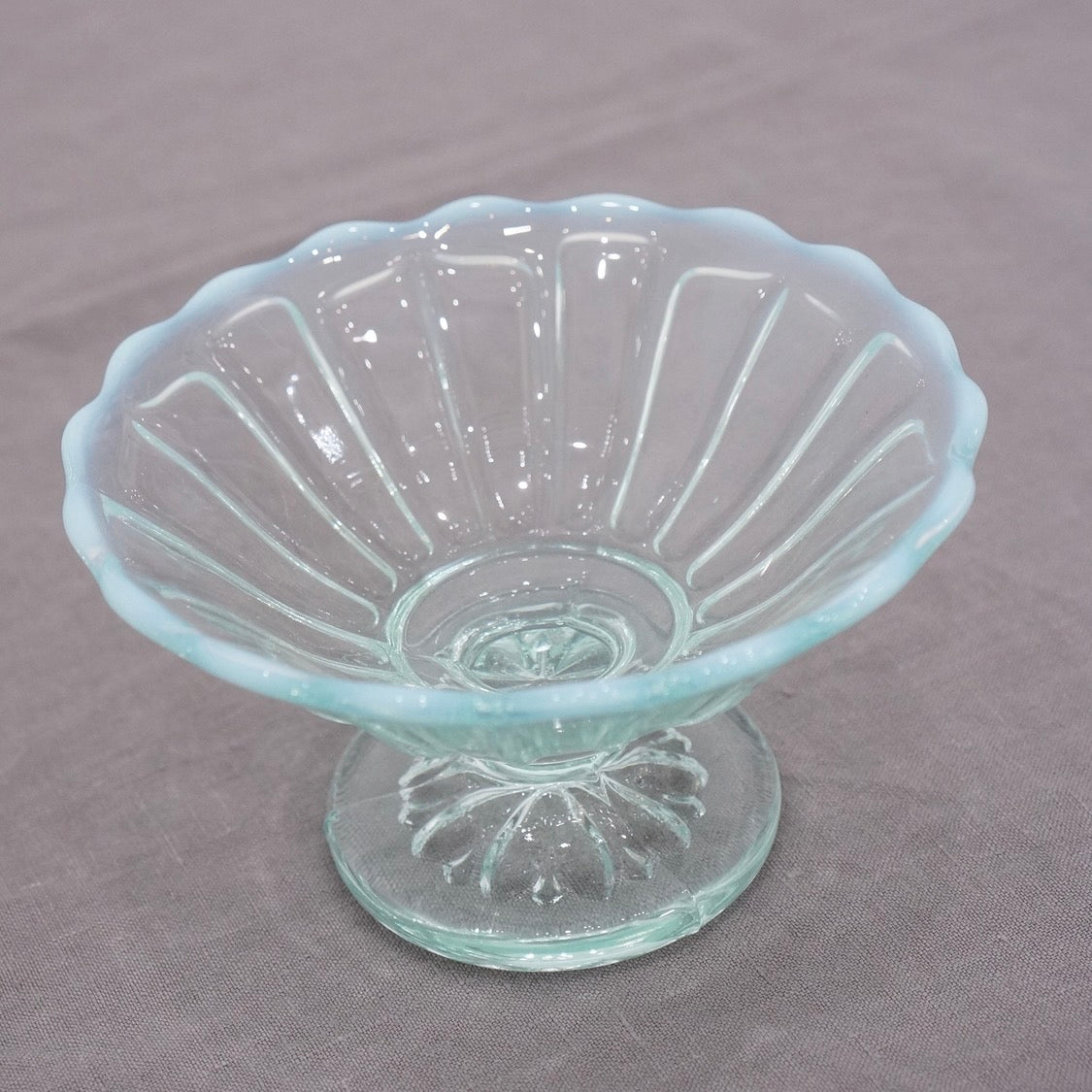 Hirota Ware | Glass Footed Dessert Bowl