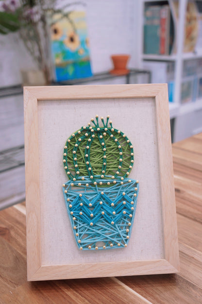 Customized Pattern Framed String Art