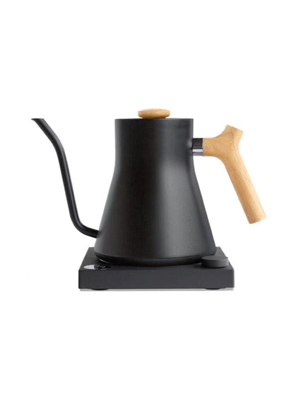 Fellow | Stagg EKG Pour Over Kettle - Electric Version Matte Black + Maple