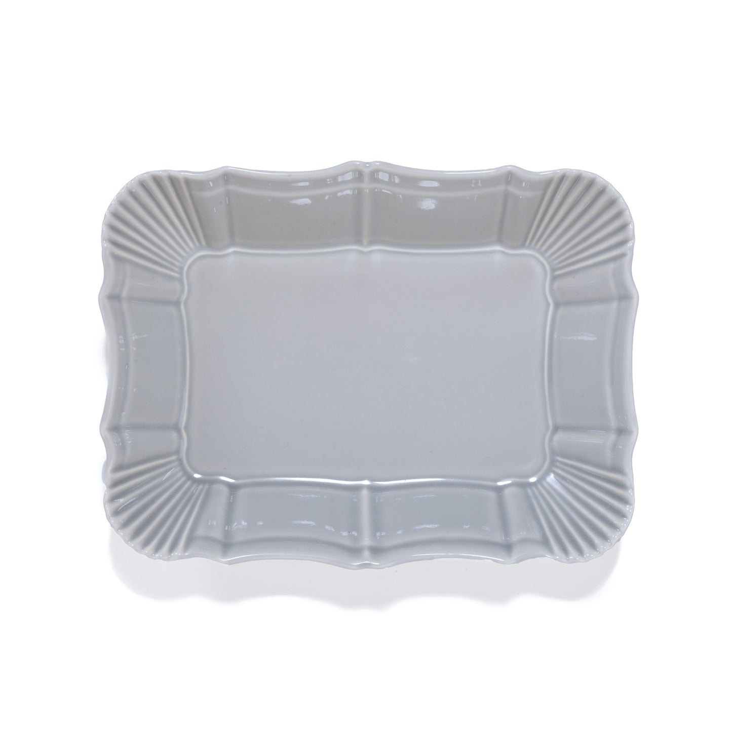 Studio M‘ | Antico | Rectangle Baking Bowl (Grey Blue)