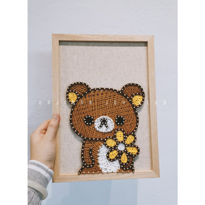 Customized Pattern Framed String Art