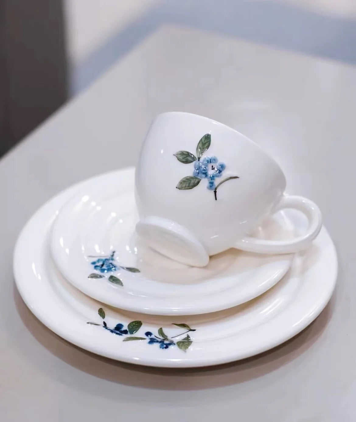 Studio M' | Myrtille Blueberry collection - Cup & Saucer