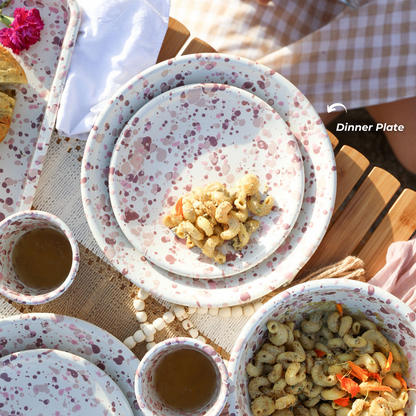 Crow Canyon | Dinner Plate (Mint Hibiscus)