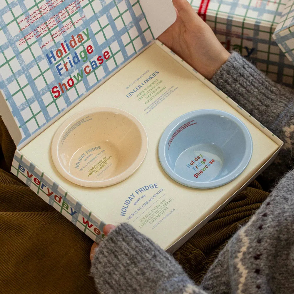 Momur Weekend 14 Holiday Showcase Sauce Bowl Set（2 colors）