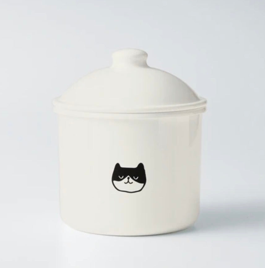 Japanese Storage Box | Cat Series | Large Storage Jar