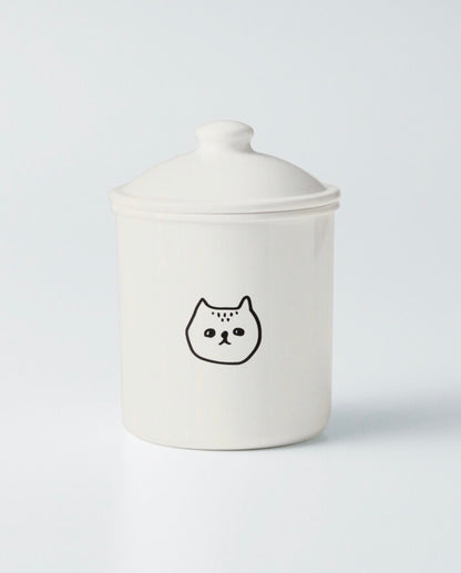 Japanese Storage Box | Cat Series | Small Storage Jar