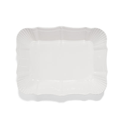 Studio M‘ | Antico | Rectangle Baking Bowl (White)