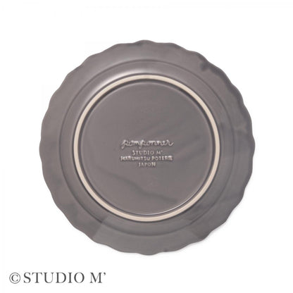 Studio M' | Pomponner Round Plates - Gray