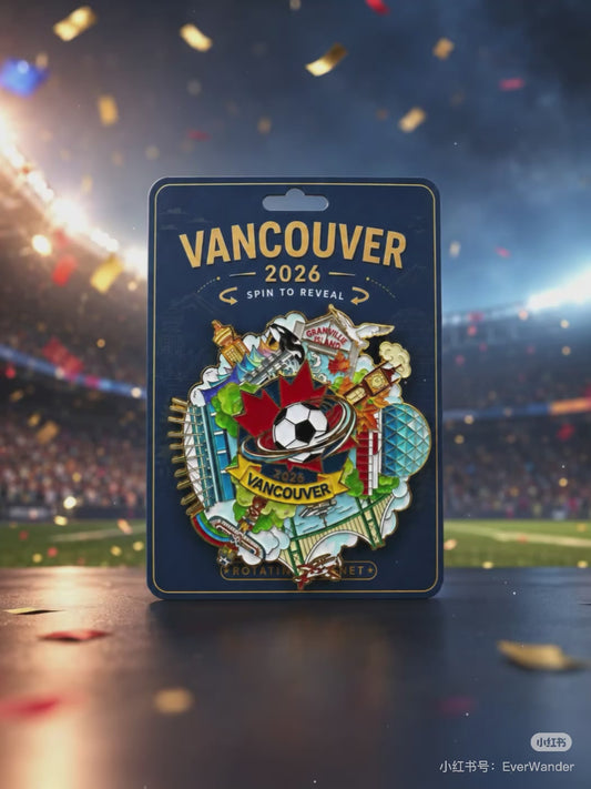World Cup Special - Soccer Style Spinning Magnet