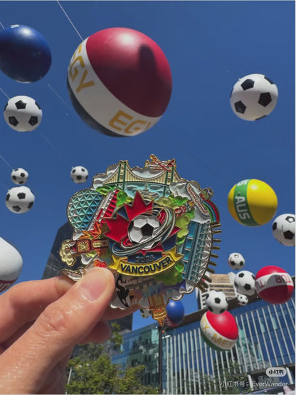 World Cup Special - Soccer Style Spinning Magnet