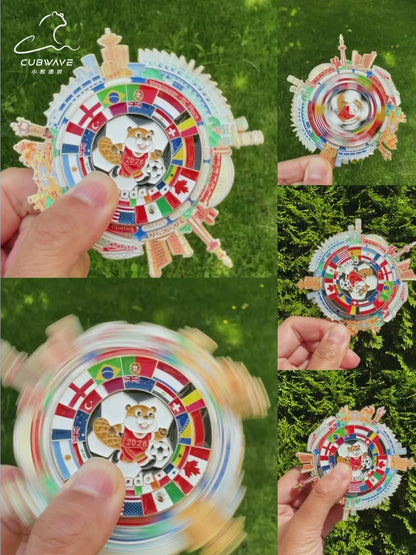 World Cup Special - Beaver Style Spinning Magnet
